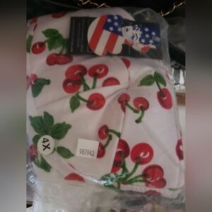NIB Pinupgirlclothing Cherry 🍒 print Bikini top.  Size 4x